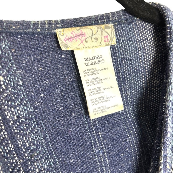 Free People X Half Moon Jacquard Kimono - Picture 4 of 6